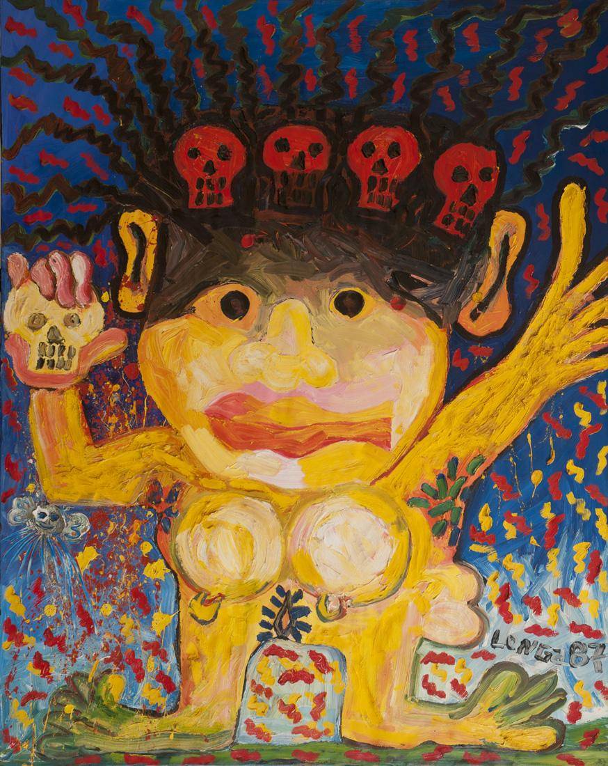imagen de la obra "La muerte gorda" de Hugo Longa