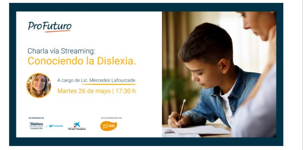 Charla con la psicopedagoga y especialista en dislexia Mercedes Lafourcade