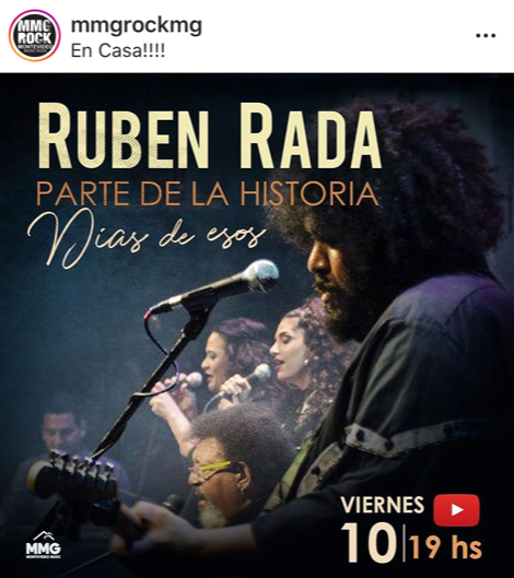 Rubén Rada - Parte de la historia