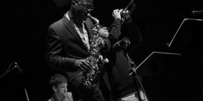 Músicos de jazz en la edición 18 del Festival Internacional de Jazz de Punta del Este.