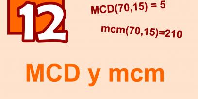 Texto: MCD y mcm, Número 12