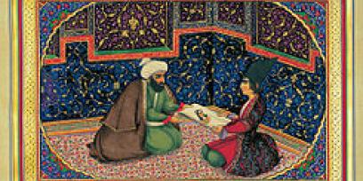 El sultán y Sharazade (Anónimo)