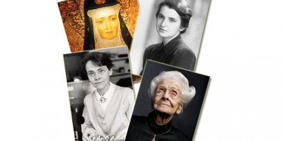 cuatro retratos de mujeres científicas