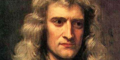 Retrato pintado de Newton