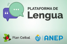 Logo de la plataforma de lengua