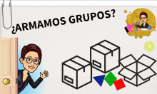 Portada de juego "¿Armamos grupos?"