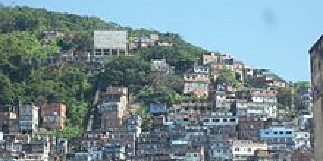 Fotografía de una favela