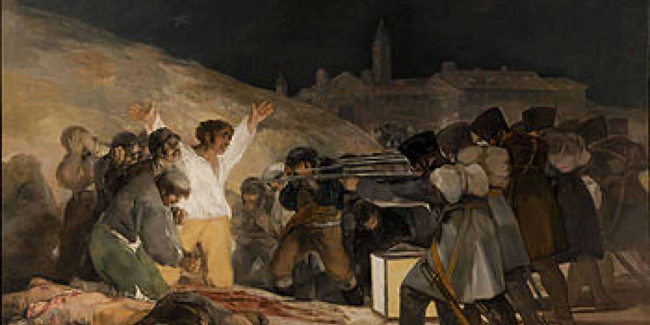 Cuadro Fusilamiento del 3 de Mayo de 1808