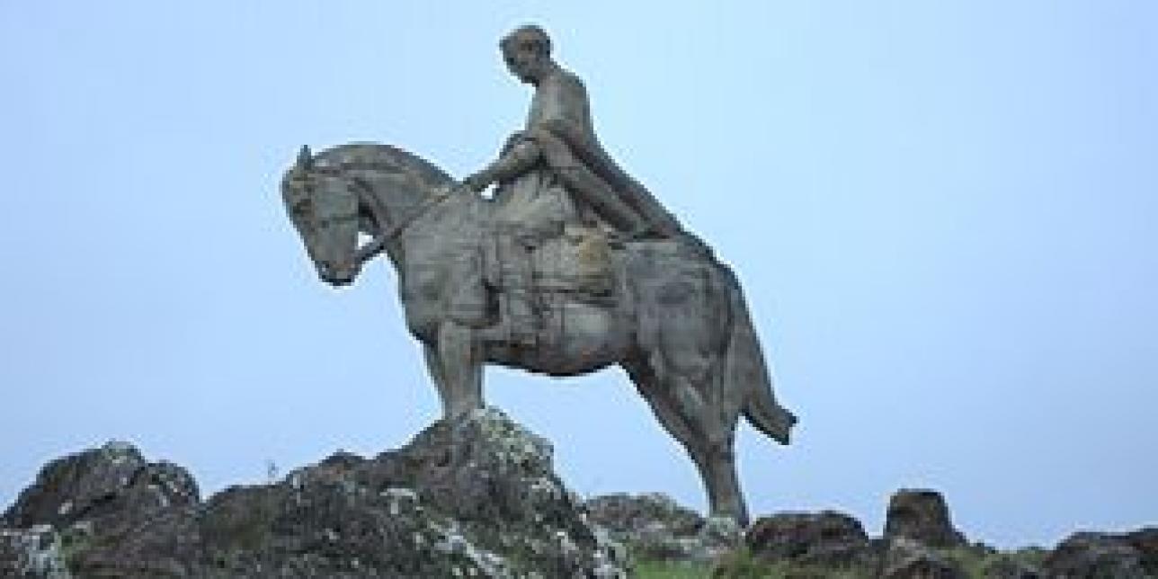 Monumento a Artigas en Cerro Ventura (Lavalleja)