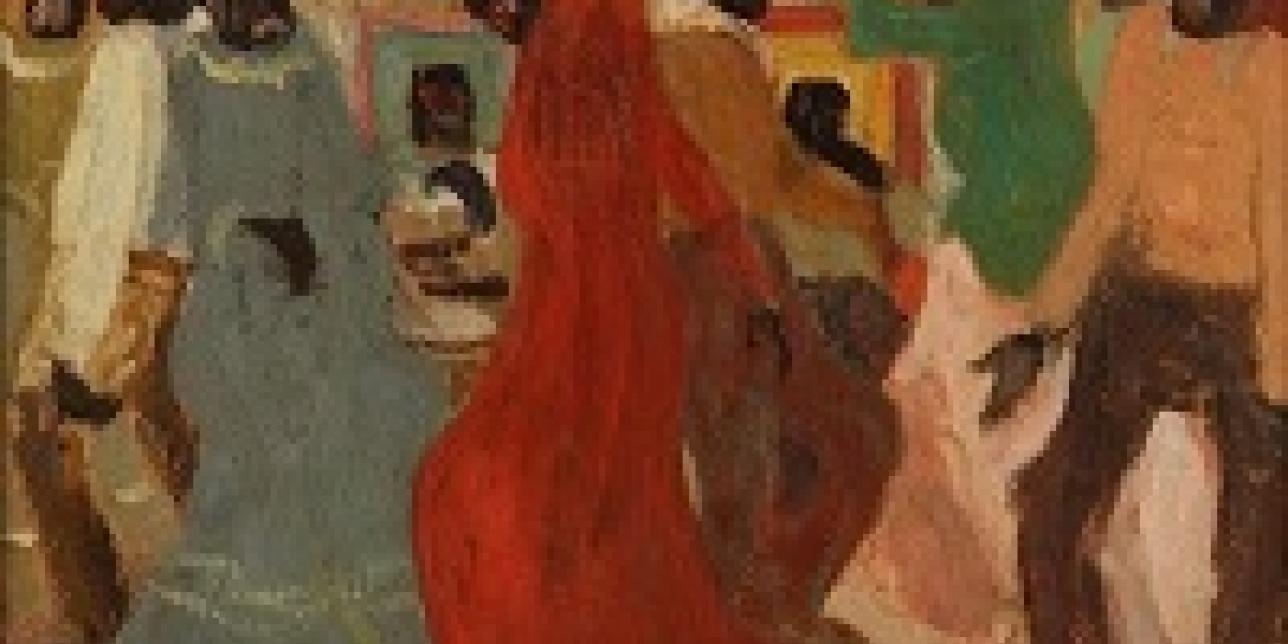 Candombe, pintura de Pedro Figari