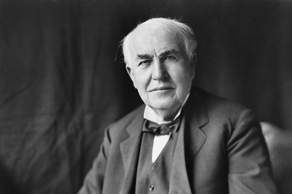 Fotografía de Thomas Alva Edison