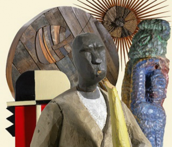 Arte en madera, en Espacio Cultural Edificio Artigas. Foto: Difusión