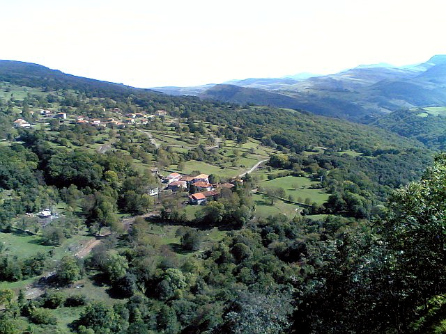 Vista del valle de Soba desde el mirador de La Gándara. Vista del valle de Soba desde el mirador de La Gándara.