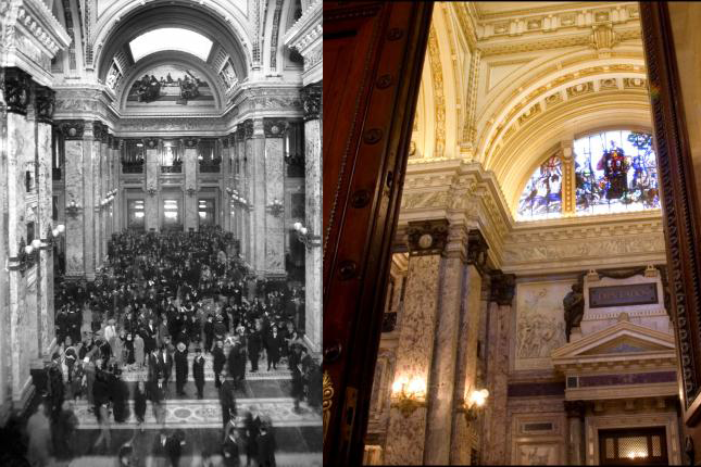  Salón de los Pasos Perdidos ayer y hoy