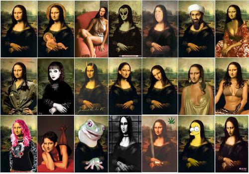 Varias versiones de la obra m&aacute;s famosa de Da Vinci