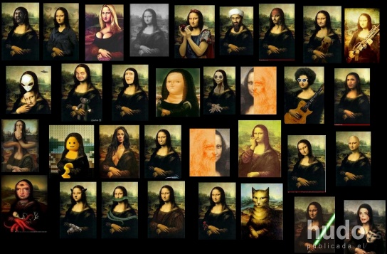 Varias versiones de la obra m&aacute;s famosa de Da Vinci