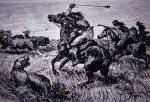 indígena a caballo