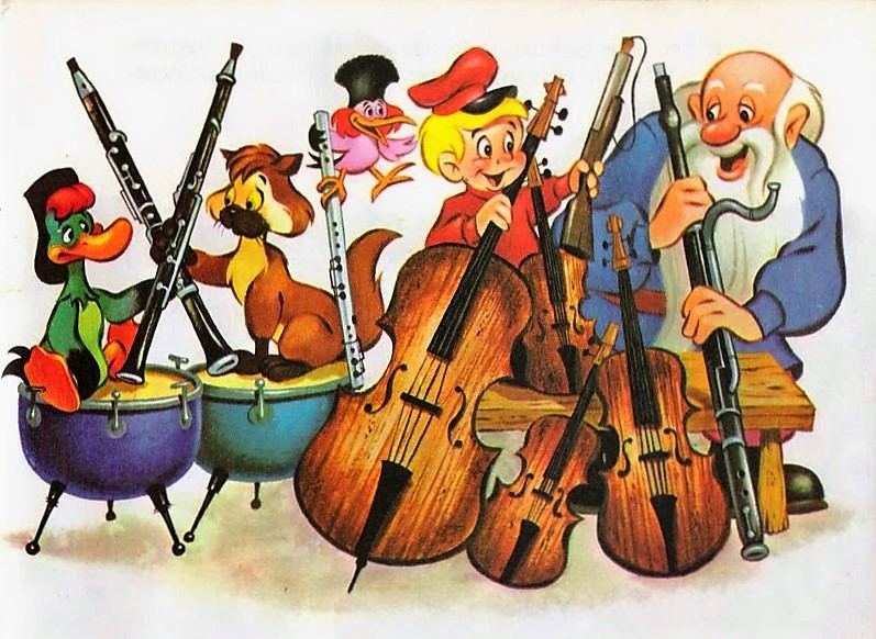 personajes de pedro y el lobo