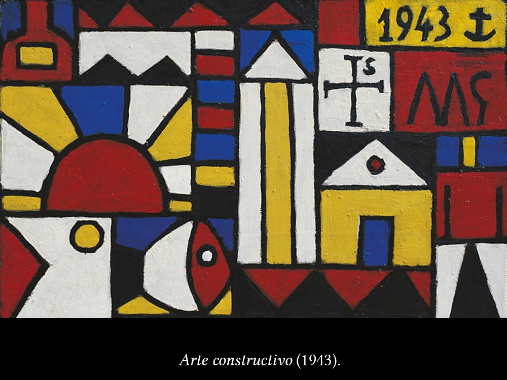 Obra Arte Constructivo de Joaquín Torres García