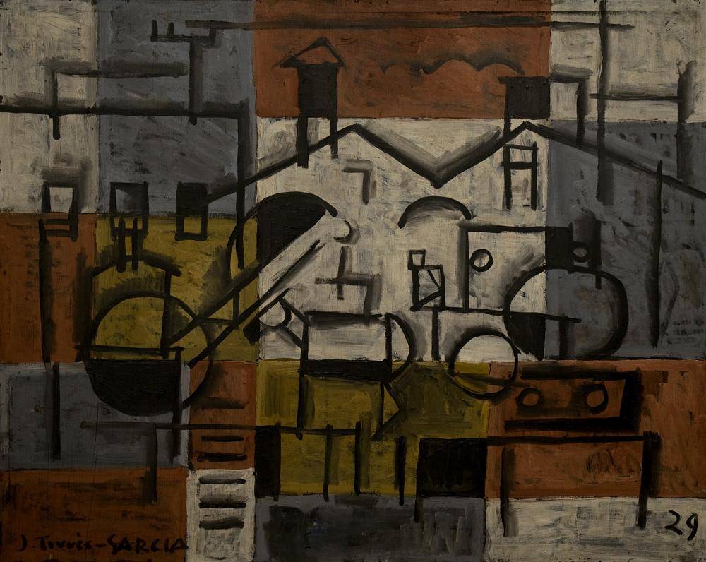 Pintura Constructiva Joaquín Torres García