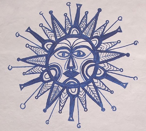Obra de Carlos Páez Vilaró. Sol