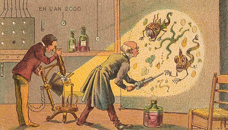 La caza de gérmenes