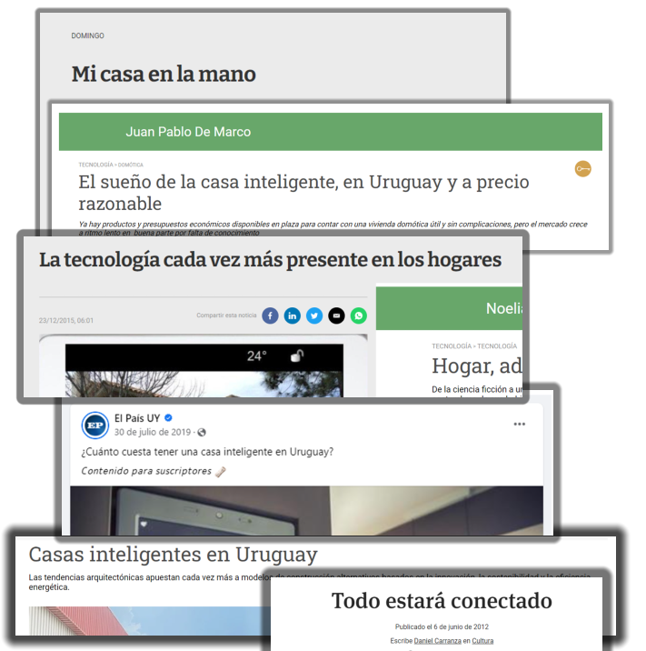 Titulares de diarios de Uruguay