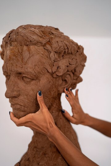 Escultura en arcilla. 