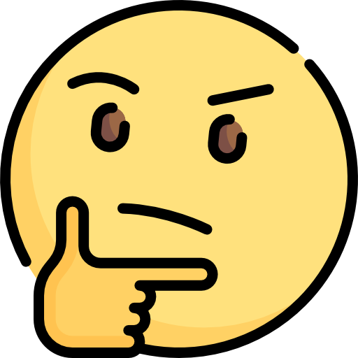 ícono pensando