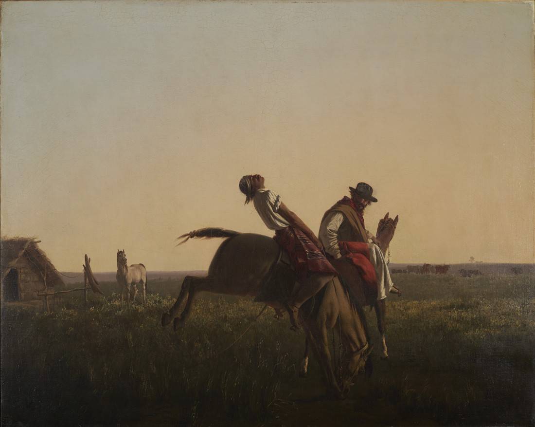 La doma de Juan Manuel Blanes