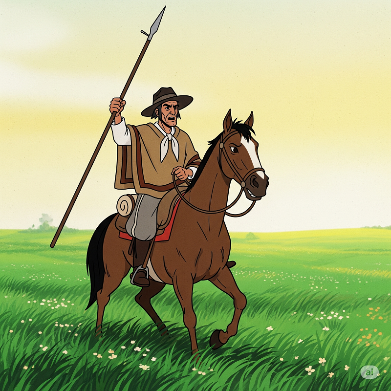gaucho a caballo