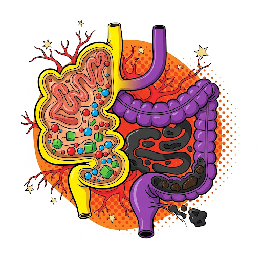 los intestinos