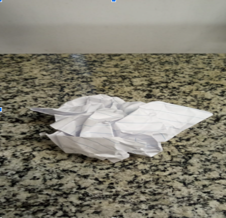 papel doblado