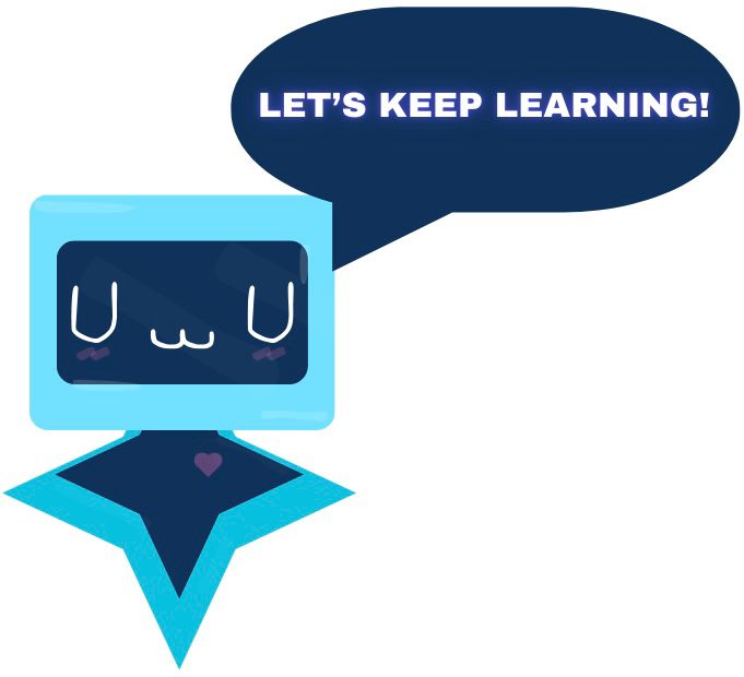 Let's keep learning