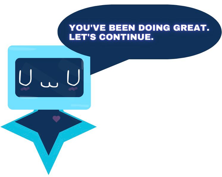You've been doing great