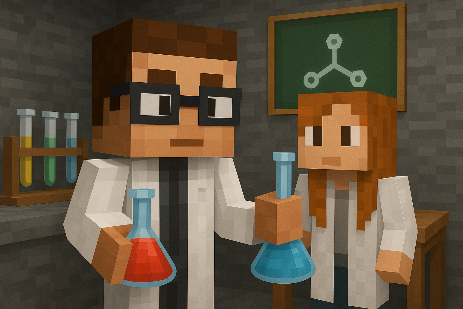 Química y Quimico en Minecraft