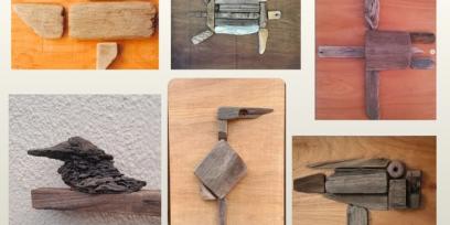 Obras en madera de Gerard Montautti