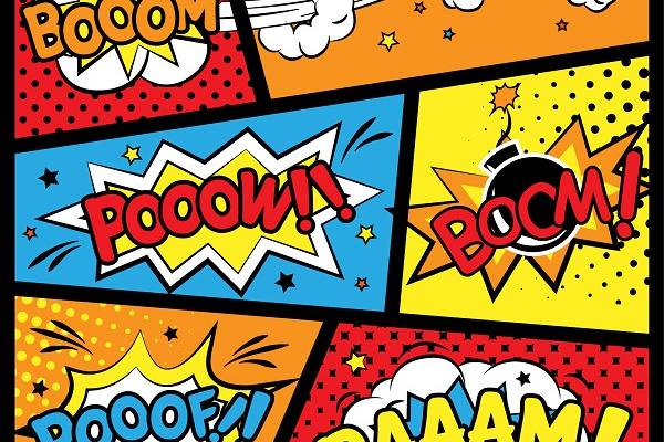 Viñetas de un cómic 
