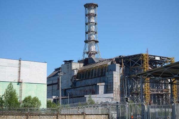 La planta nuclear de Chernobil en 2011