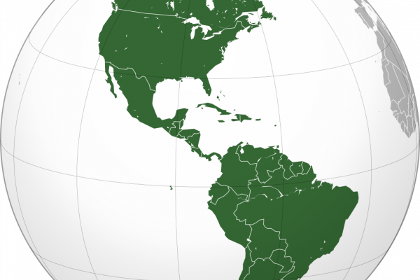 Mapa de las Américas