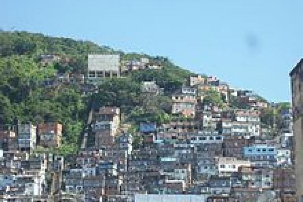 Fotografía de una favela