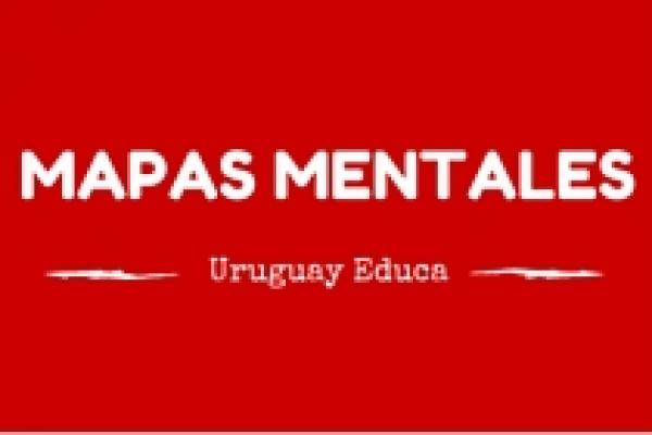 Cartel que dice "mapas mentales".