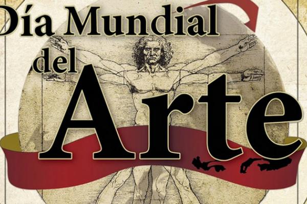 Imagen de Da Vinci con el título Día Mundial del Arte