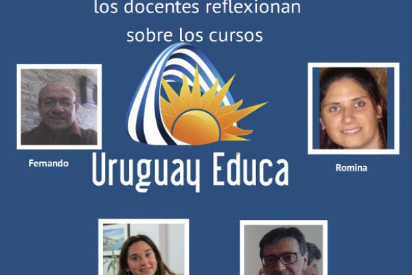 Captura de pantalla de la presentación 'Opiniones docentes'