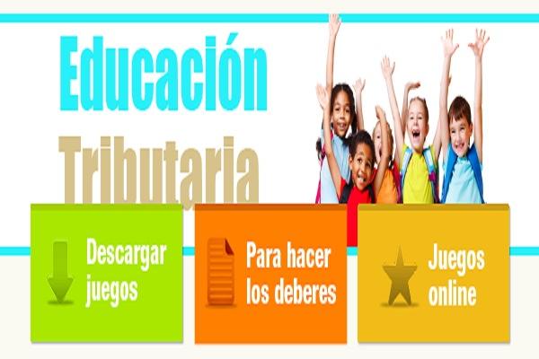 Captura de pantalla del juego sobre Educación Tributaria