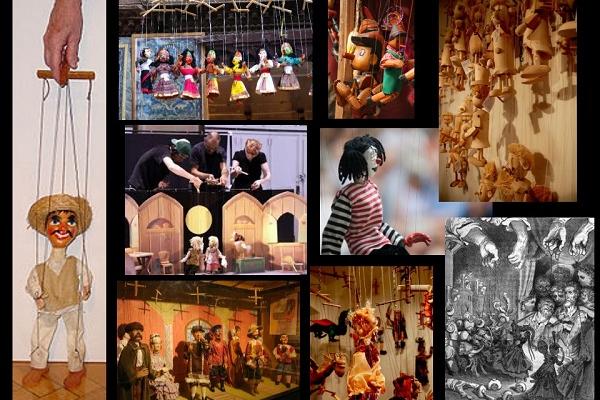 Imagen de tipos de marionetas.