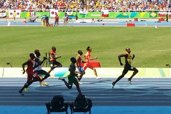 Corredores en las olimpíadas de Rio 2016