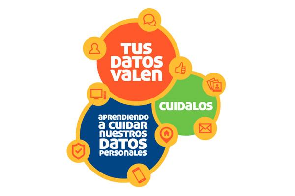 Ilustración que muestra diversos iconos de redes sociales e Internet.