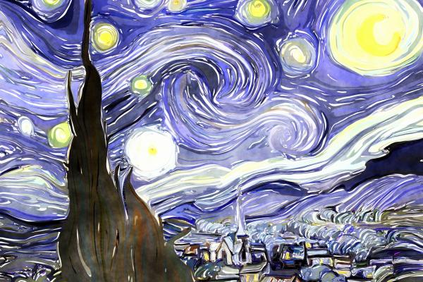 Noche estrellada