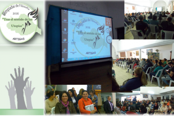 Informe sobre jornada de cierre de las Olimpiadas filosóficas 2016 en el liceo Liceo departamental de Artigas